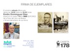 Firma en la Feria del Libro de Madrid de Emilio Domínguez Díaz (Caseta 178)