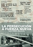 Portada de: La persecución a Fuerza Nueva