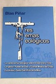 Tres temas teológicos Portada de: Tres temas teológicos