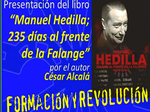 Presentación libro Manuel Hedilla