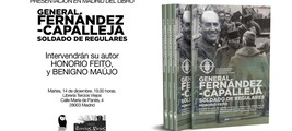 Honorio Feito presenta en la Libreria Tercios Viejos el libro:"General Fernandez Capalleja"