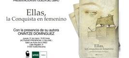 Presentación en la UNED de Tudela del libro de SND Editores: "Ellas, la conquista en femenino"