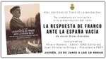 Presentación del libro "La respuesta de Franco ante la España vacía" en Santander