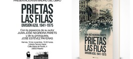 Juan Negreira estará este Viernes en Tercios Viejos presentando el libro "Prietas las Filas"