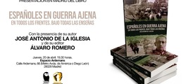 Presentación en Madrid del libro «Españoles en Guerra ajena»