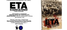 Presentación del libro "ETA, ni olvido ni perdón"