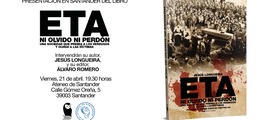 Presentación en Santander del libro: "ETA, ni olvido ni perdón"