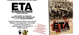 Presentación del libro "ETA, ni olvido ni perdón" en Logroño