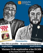 Josué Cárdenas y Sergio Fidalgo mano a mano en la presentación de sus libros