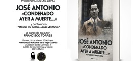 Conferencia de Francisco Torres en Madrid: «Desde mi celda, José Antonio»