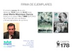 Firma en la Feria del Libro de Madrid de Coronel Manrique (Caseta 178)