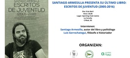 Santiago Armesilla presenta su último libro con SND Editores en La Coruña