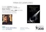 Firma en la Feria del Libro de Asier Castro 