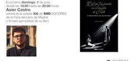Firma en la Feria del Libro de Asier Castro 