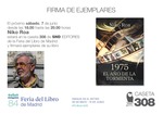 Firma en la Feria del Libro de Madrid de Niko Roa