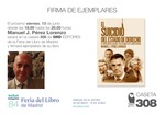 Firma en la Feria del Libro de Madrid de Manuel J. Pérez Lorenzo